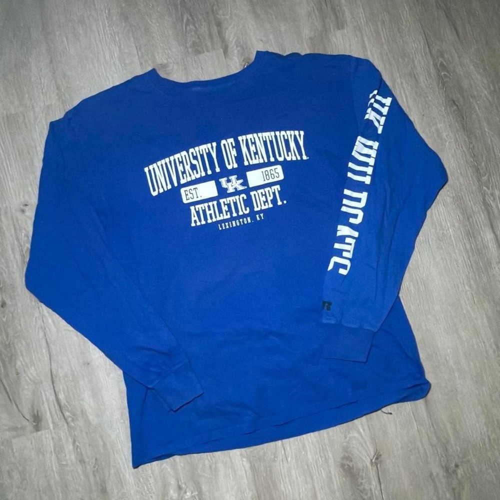 Blue University of Kentucky long sleeve shirt